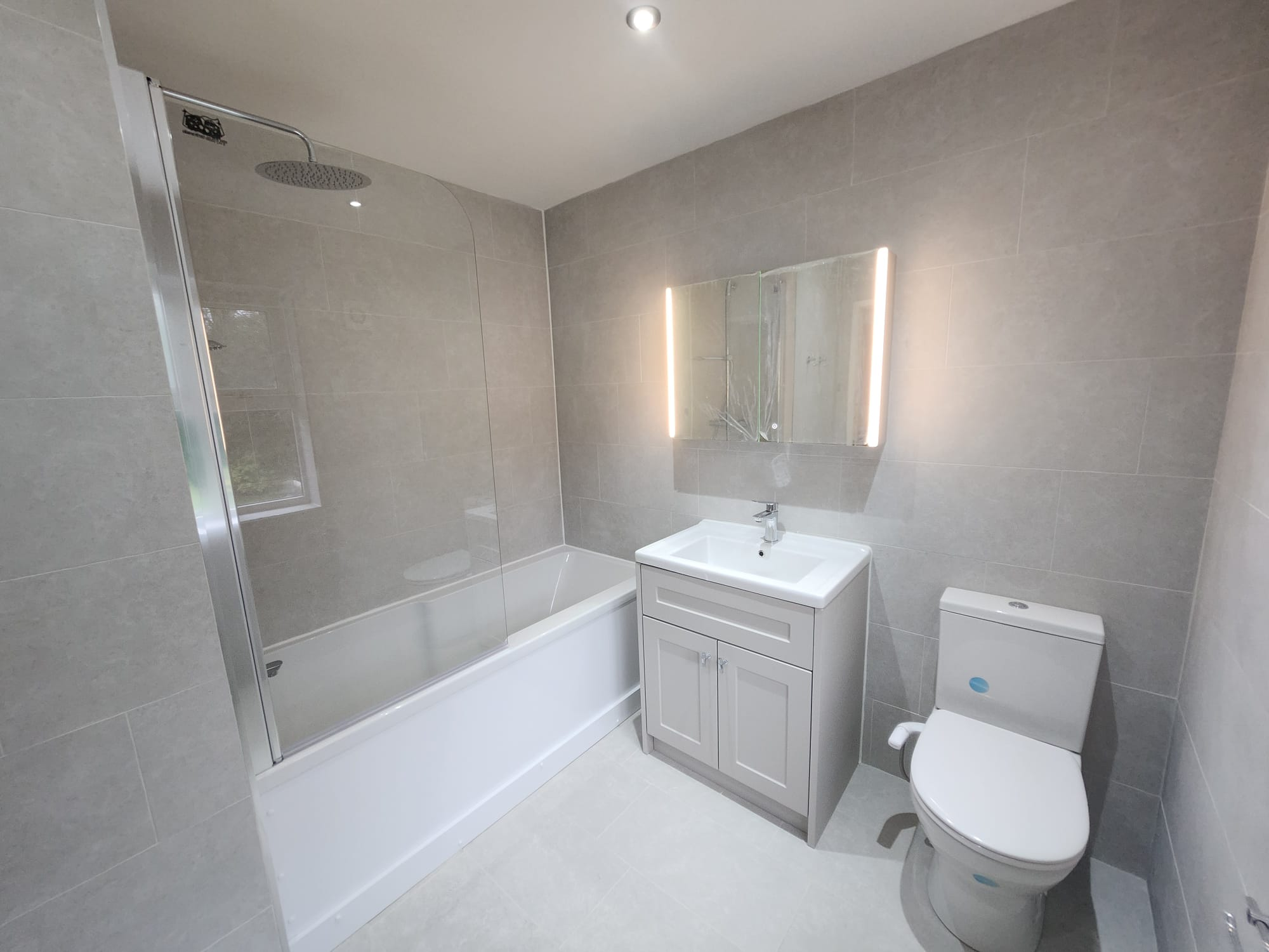 bathroom renovation project