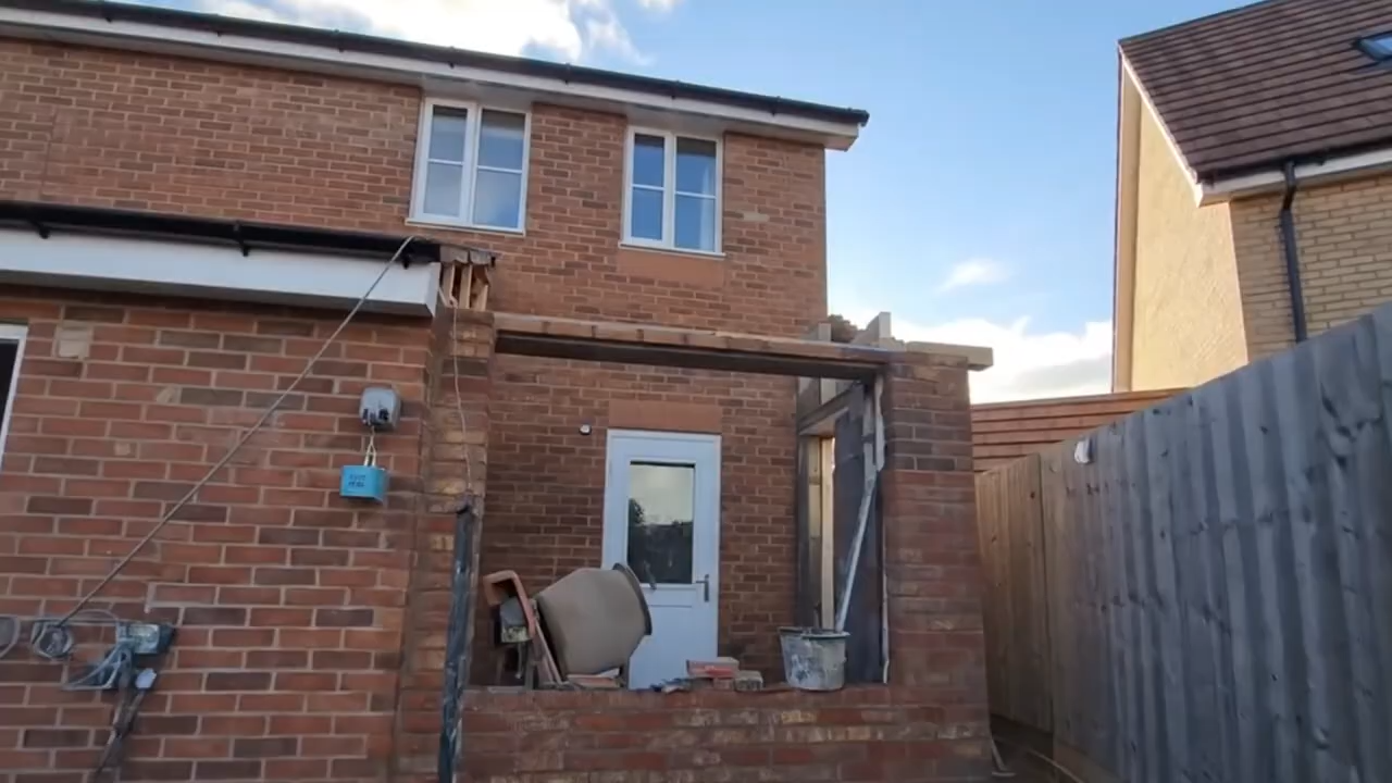 birmingham single storey extension project