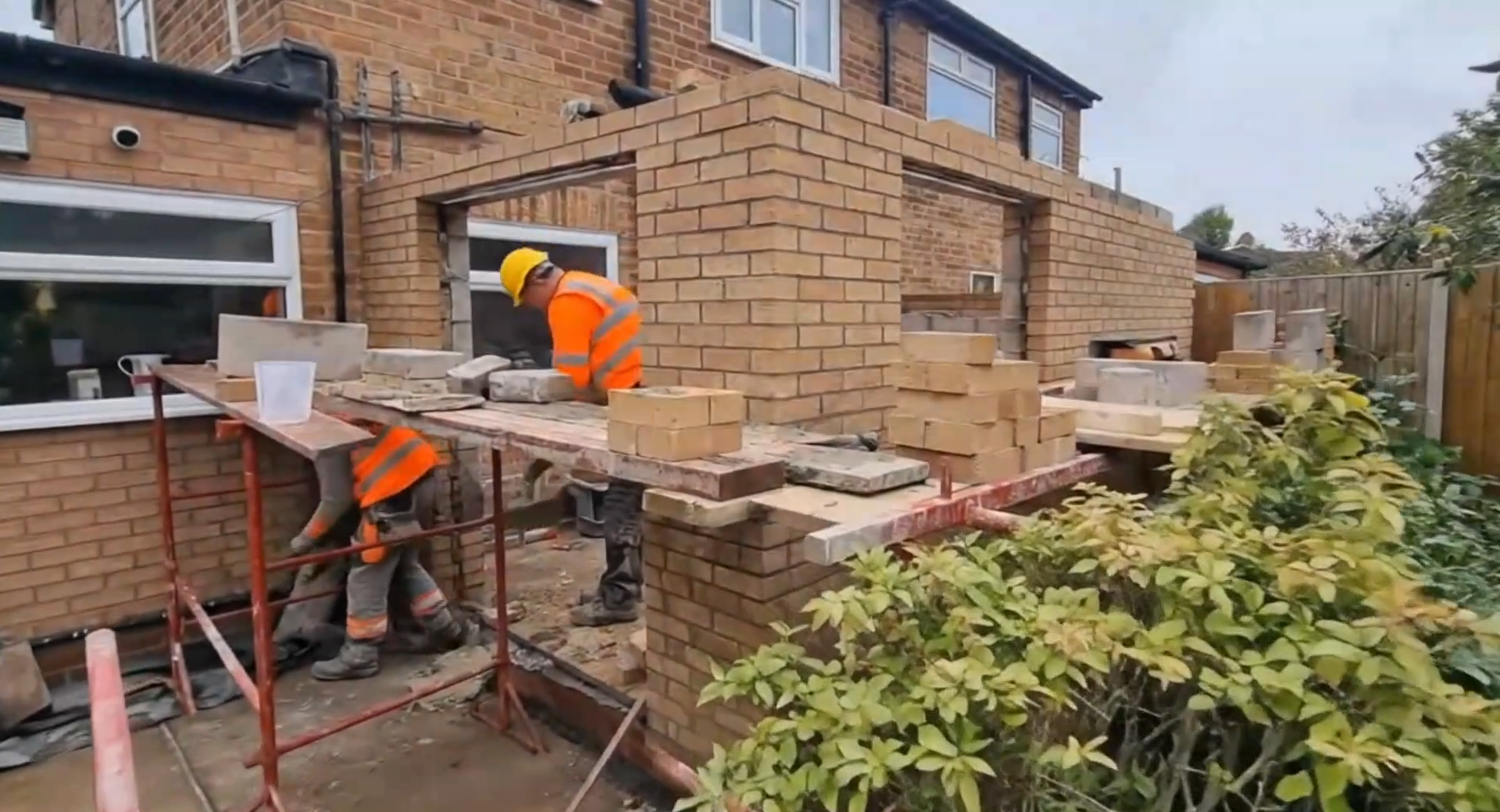 single storey extension constrcution and design project