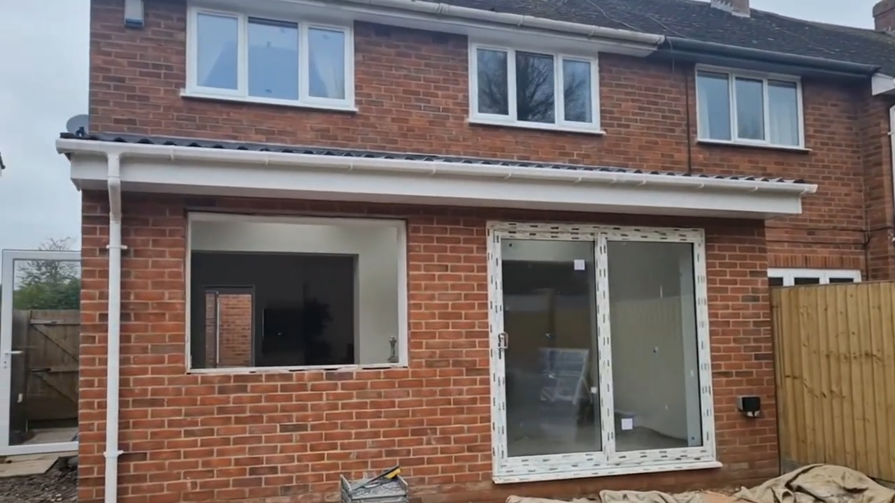 wolverhampton single storey extension project