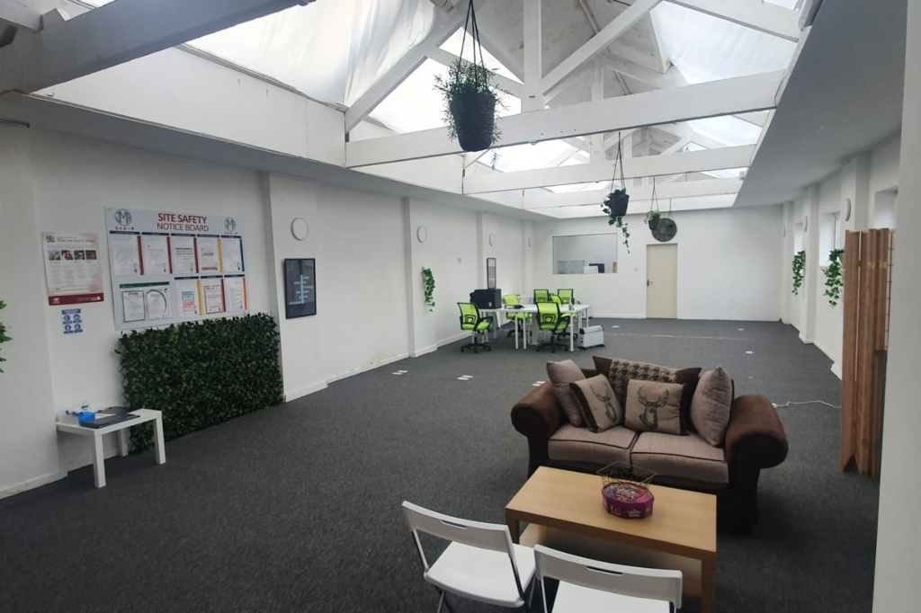 commercial refurbishment project