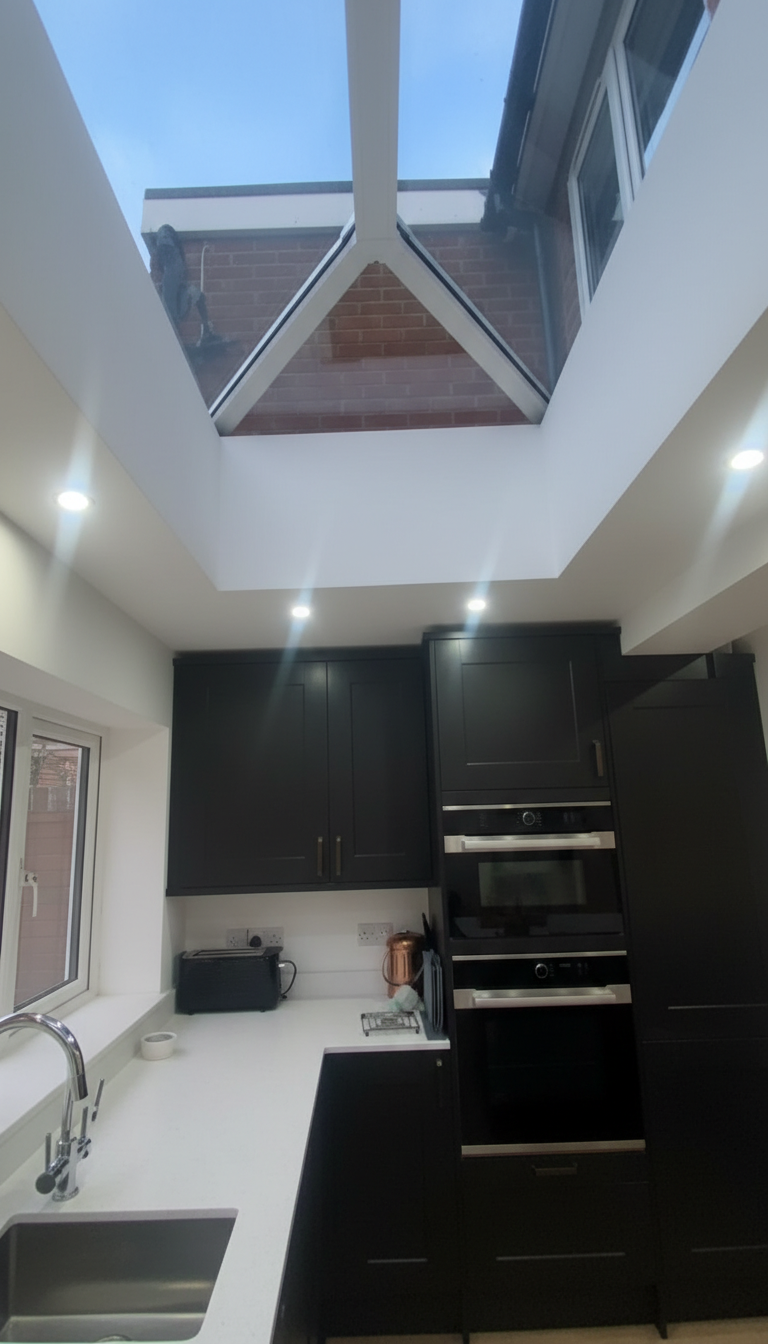 kitchen extension project