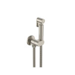 Douche Kit (Round) with Anti-Flood Safety Valve – Brushed Nickel