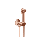 Douche Kit (Round) with Anti-Flood Safety Valve – Brushed Rose Gold