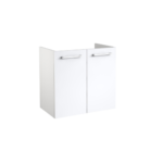 Metro (600mm-2 Door) Wall Hung Short Projection Vanity – Glossy White
