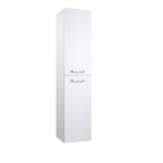 Radiance (1600mm-2 Door): Wall Hung Storage Unit – Glossy White