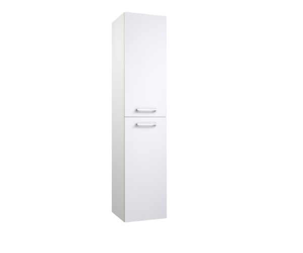 Radiance (1600mm-2 Door): Wall Hung Storage Unit – Glossy White