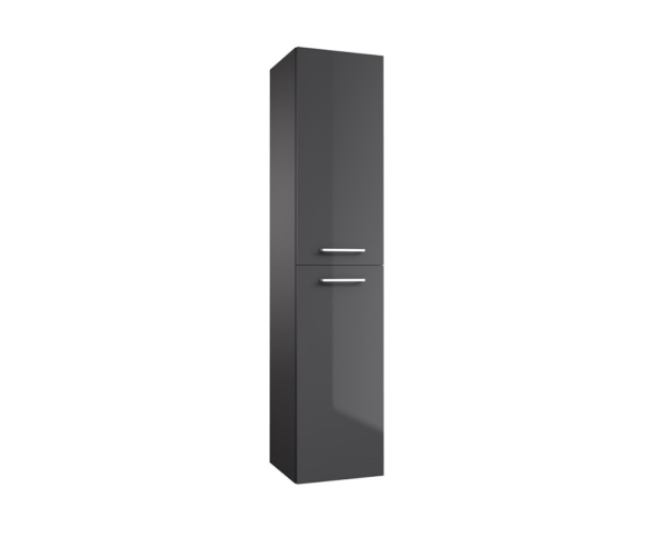Radiance (1600mm-2 Door): Wall Hung Storage Unit – Anthracite