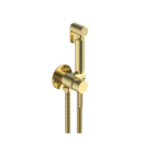 Douche Kit (Round) Manual Mixer – Brushed Gold