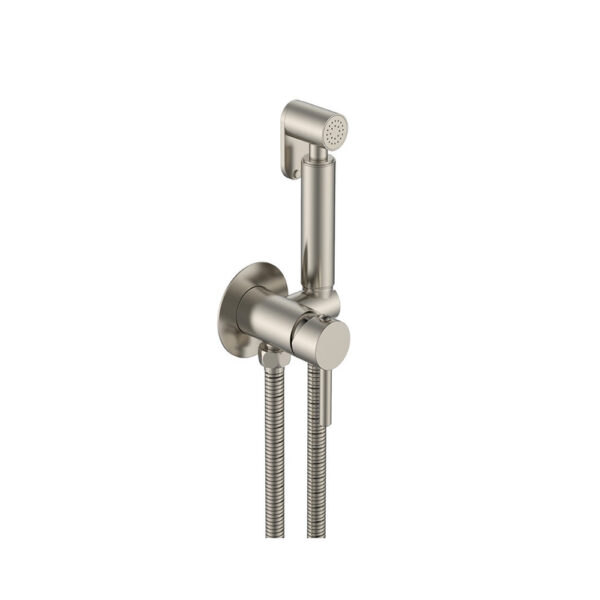 Douche Kit (Round) Manual Mixer – Brushed Nickel