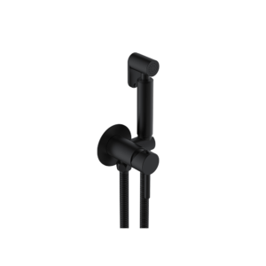 Douche Kit (Round) Manual Mixer – Matt Black