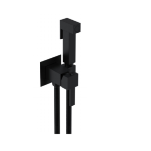 Douche Kit (Square) Manual Mixer – Matt Black