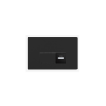 Sensor Matt Black Flush Plate