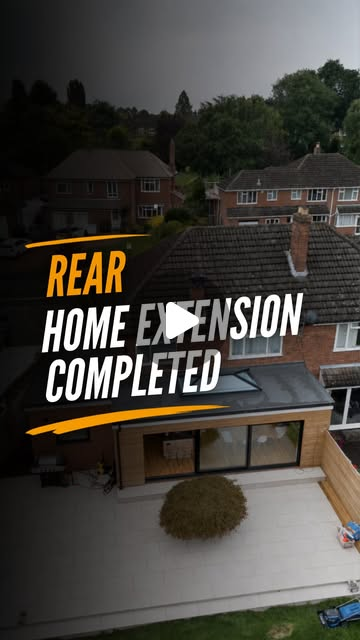 Construction Company Rear Home Extension – Completed – J M A Group