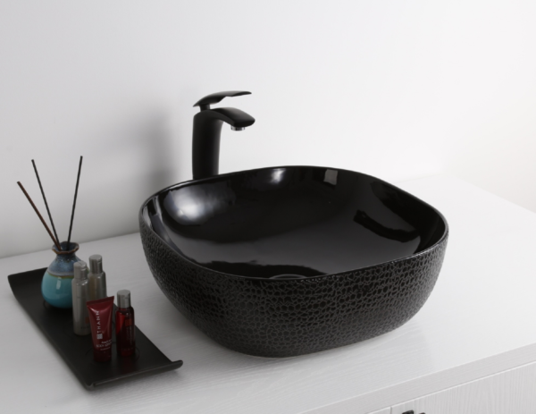 Art Basin (500x400x140mm) – Gloss Black