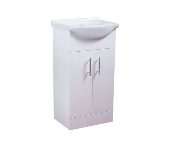 Alpha (450mm-2 Door) Floor Standing Vanity with Basin