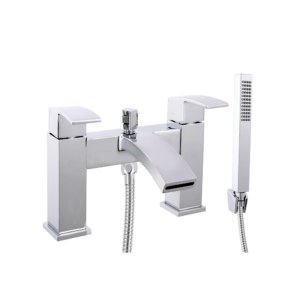 Avon (Dual Lever) – Deck Mounted Bath Shower Mixer with Kit