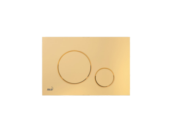 Round Gold Plate