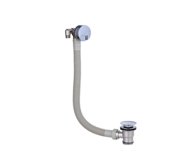Open Bath Filler with Click Clack Waste (Brass) (BO-BF90CC)