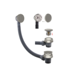Treviso – Easy Clean Bath Waste – Brushed Nickel