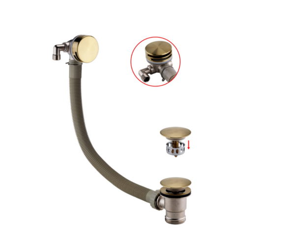 Treviso Bath Filler – Brushed Gold
