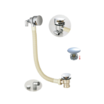Bath Filler with Click Clack Waste (Round) (BO-BF90SLEC)
