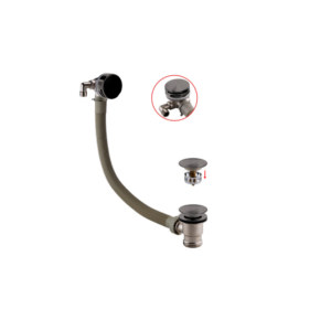 Treviso Bath Filler – Matt Black