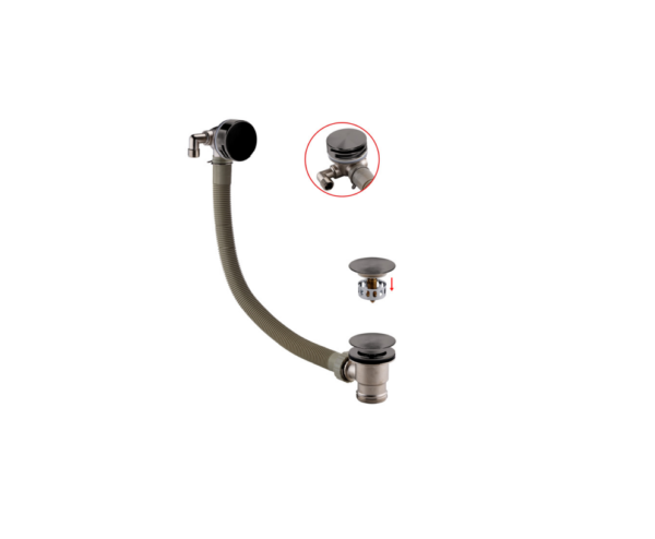 Treviso Bath Filler – Matt Black