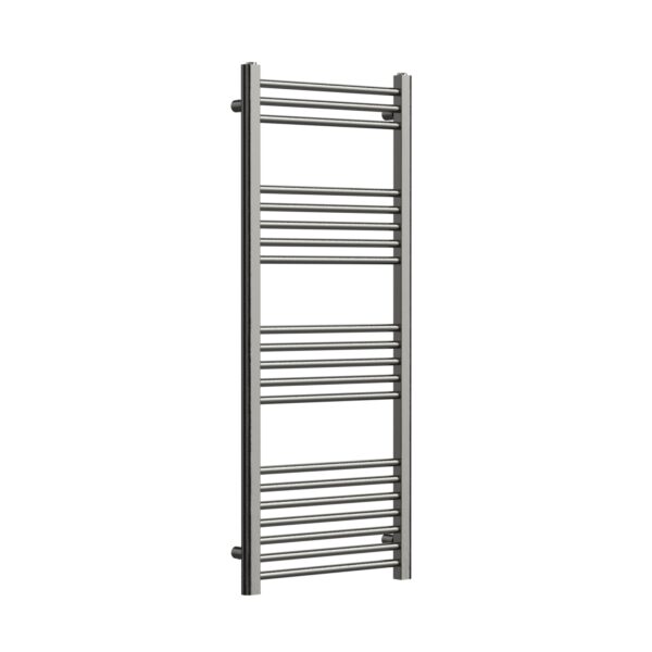 Dual Fuel Towel Rail (800x500mm) – Brushed Nickel