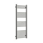Dual Fuel Towel Rail (1200x500mm) – Brushed Nickel
