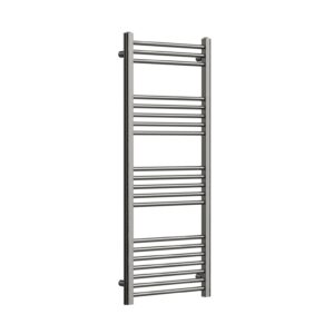 Dual Fuel Towel Rail (1200x600mm) – Brushed Nickel