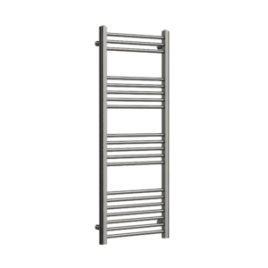 Dual Fuel Towel Rail (800x500mm) – Brushed Nickel