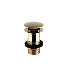 Treviso Basin Waste (Unslotted) – Brushed Gold