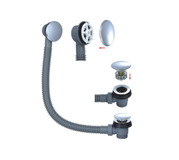 Bath Waste (Click Clack System) (BO-BW65EC)