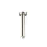 Round Ceiling Shower Arm (150mm) – Brushed Nickel