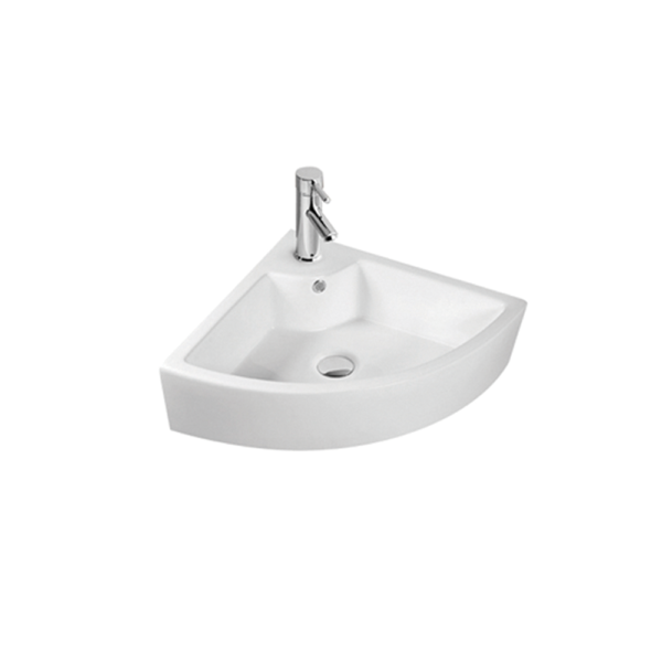 Corner Cloakroom Basin (435x360x130mm)