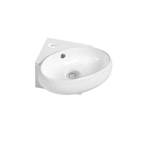 Corner Cloakroom Basin (360x380x150mm)