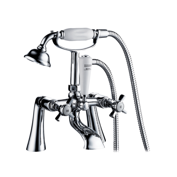 Chelsea (Dual Lever) Bath Shower Mixer with Kit
