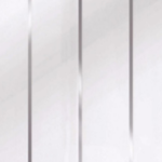 White & Silver (2600x250x5mm) Ceiling Panel