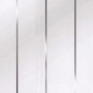 White & Silver (2600x250x5mm) Ceiling Panel