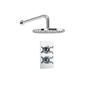 BO-CRSPACK1: Thermostatic Concealed Shower Pack (Cross & Round)