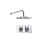 BO-CRSPACK1H: Thermostatic Concealed Shower Pack (Cross & Round)