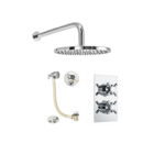 BO-CRSPACK3: Thermostatic Concealed Shower Pack (Cross & Round)
