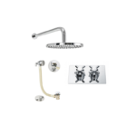 BO-CRSPACK3H: Thermostatic Concealed Shower Pack (Cross & Round)
