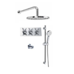 BO-CRSPACK5H: Thermostatic Concealed Shower Pack (Cross & Round)