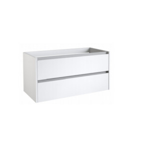 CITY46 (1000mm-2 Drawer) Wall Hung Vanity Unit – Glossy White