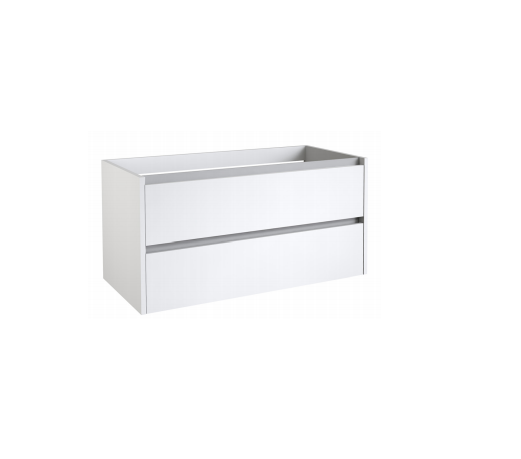 CITY46 (1000mm-2 Drawer) Wall Hung Vanity Unit – Glossy White