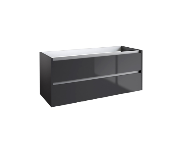 CITY46 (1200mm-2 Drawer) Wall Hung Vanity Unit – Anthracite