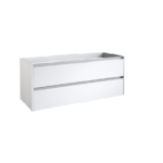 CITY46 (1200mm-2 Drawer) Wall Hung Vanity Unit – Glossy White