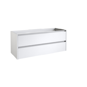 CITY46 (1200mm-2 Drawer) Wall Hung Vanity Unit – Glossy White